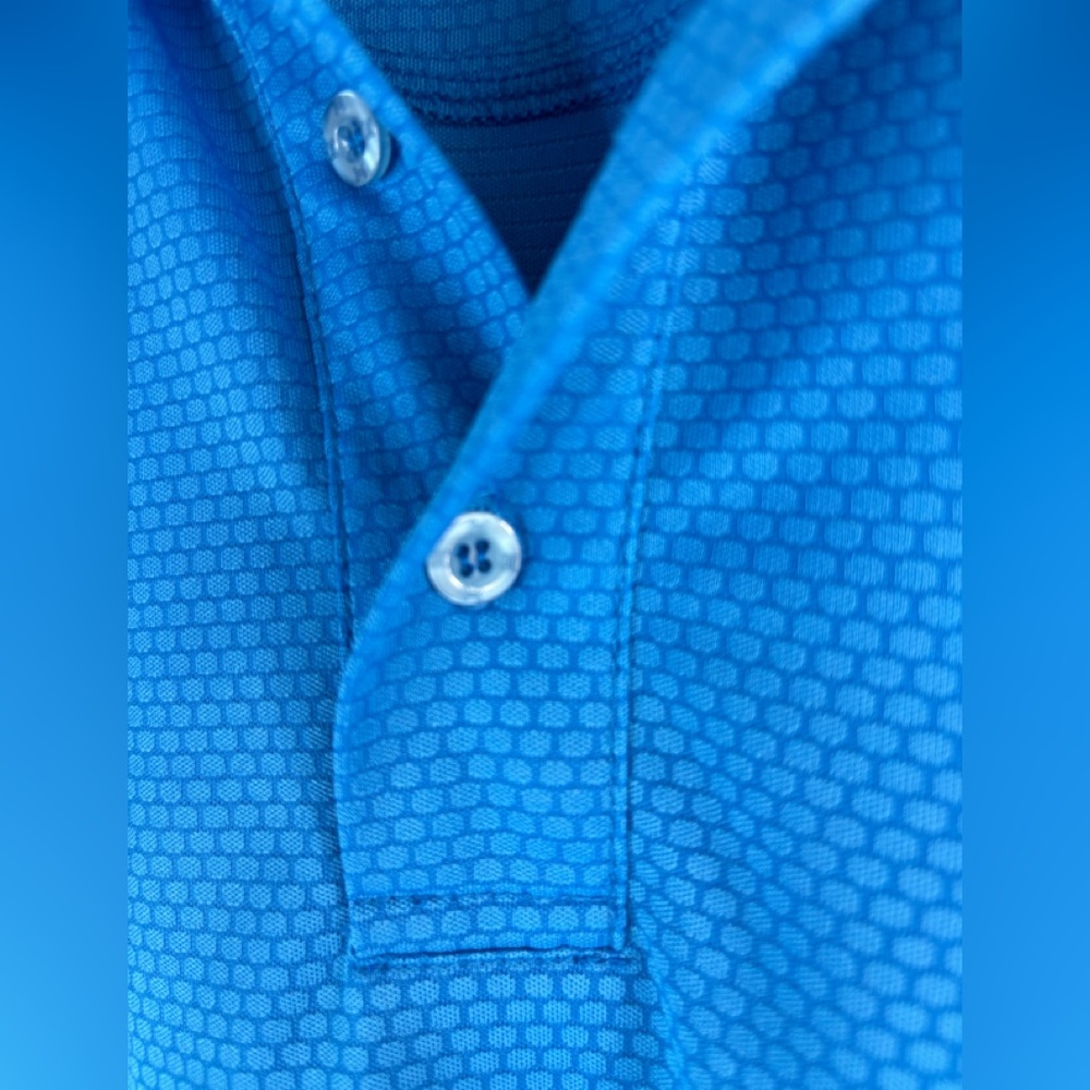 Under Armour Xxl Men’s Golf Polo Electric Blue Athletic Shirt View 5